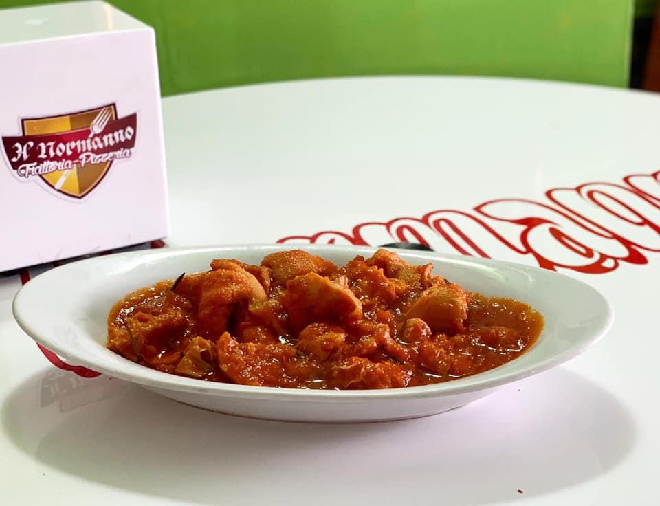trippa con pomodoro e fagioli